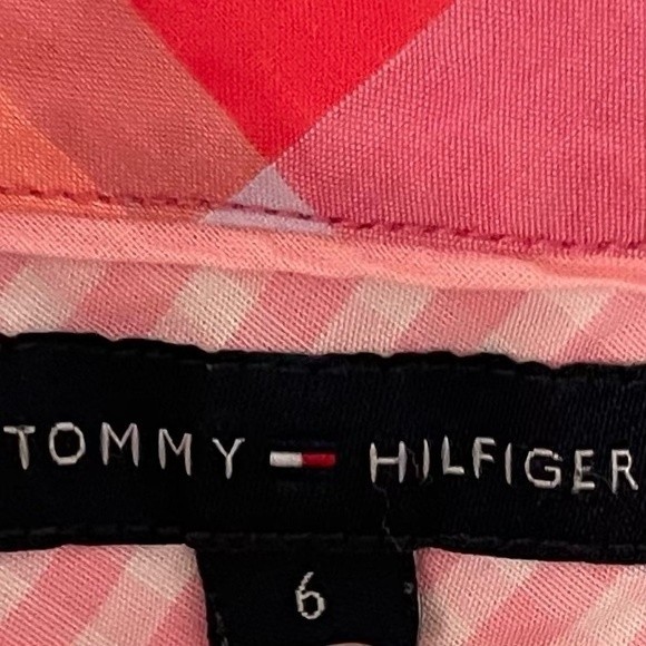 Tommy Hilfiger Women’s Plaid Multicolor Button Down Shirt - Picture 8 of 8